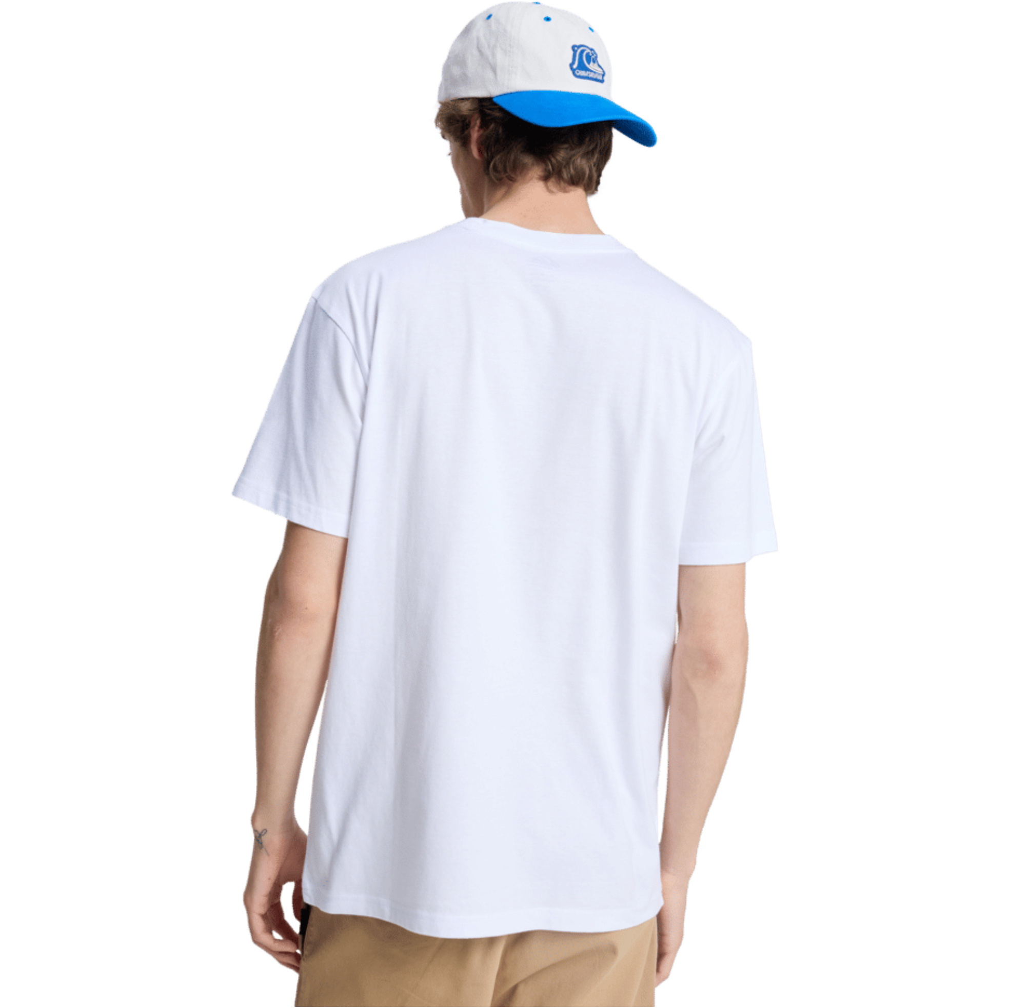 2026 Quiksilver Mens EV Starting Grid Short Sleeve Tee EQYZT08288 - White